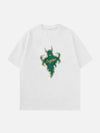 Sneakerland™ - Genie Flocked Graphic Tee - tntwear1