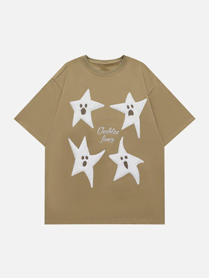 Sneakerland™ - Ghost Star Print Tee - tntwear1