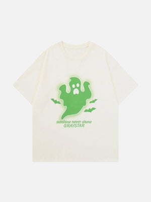 Sneakerland™ - Ghost Textured Print Tee - tntwear1