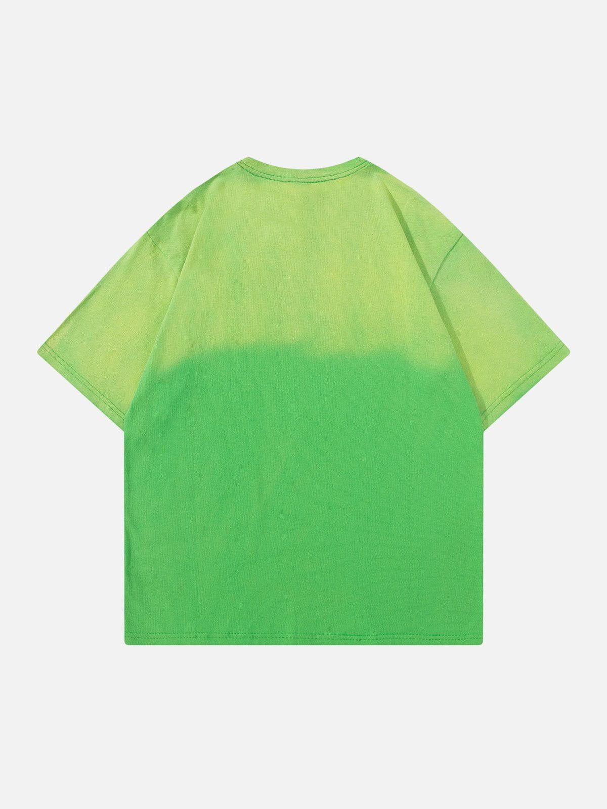 Sneakerland™ - Gradient Dragon Print Tee - tntwear1