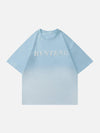 Sneakerland™ - Gradient Letter Print Tee - tntwear1