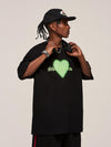 Sneakerland™ - Heart Print Cotton Tee - tntwear1