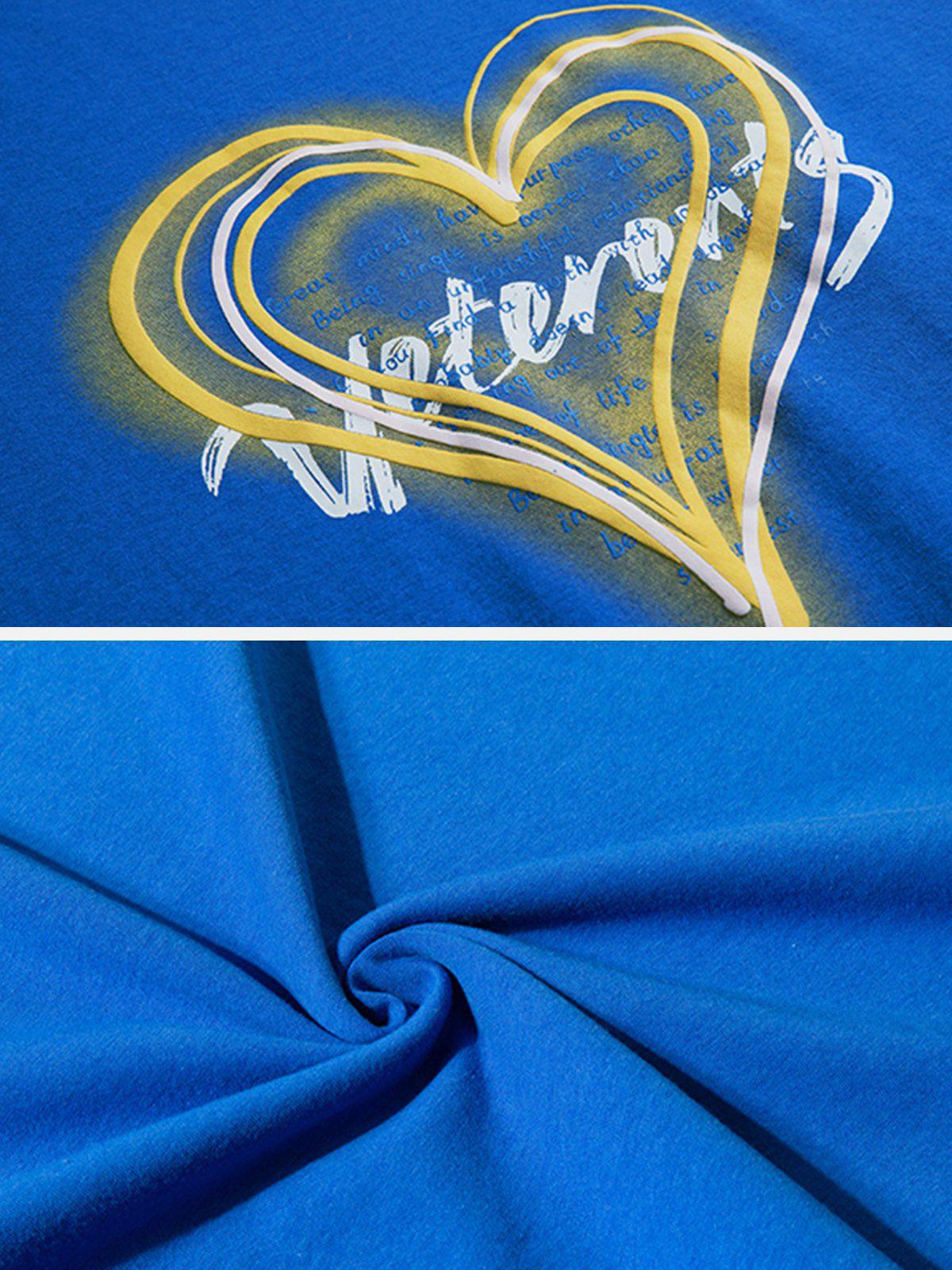 Sneakerland™ - Heart Print Tee - tntwear1