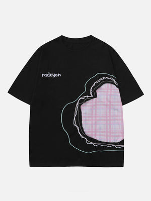 Sneakerland™ - Heart-shaped patch Tee - tntwear1