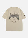 Sneakerland™ - Irregular Letter Print Tee - tntwear1