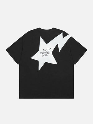 Sneakerland™ - Irregular Star Print Tee - tntwear1