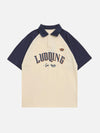 Sneakerland™ - LUDQING Graphic Polo Collar Tee - tntwear1