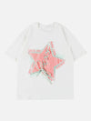 Sneakerland™ - Linear Star Print Tee - tntwear1