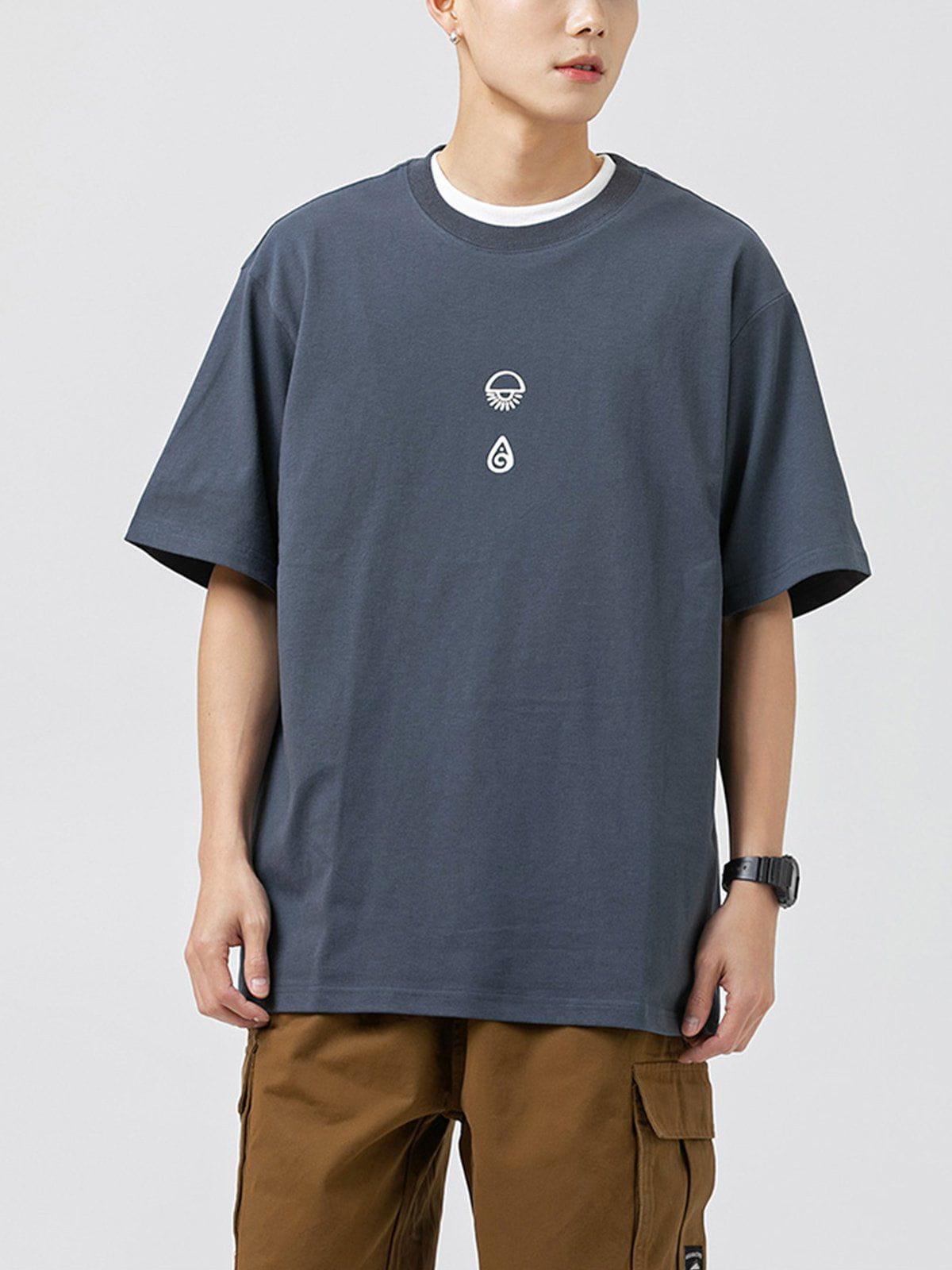 Sneakerland™ - Locos Letter Print Tee - tntwear1