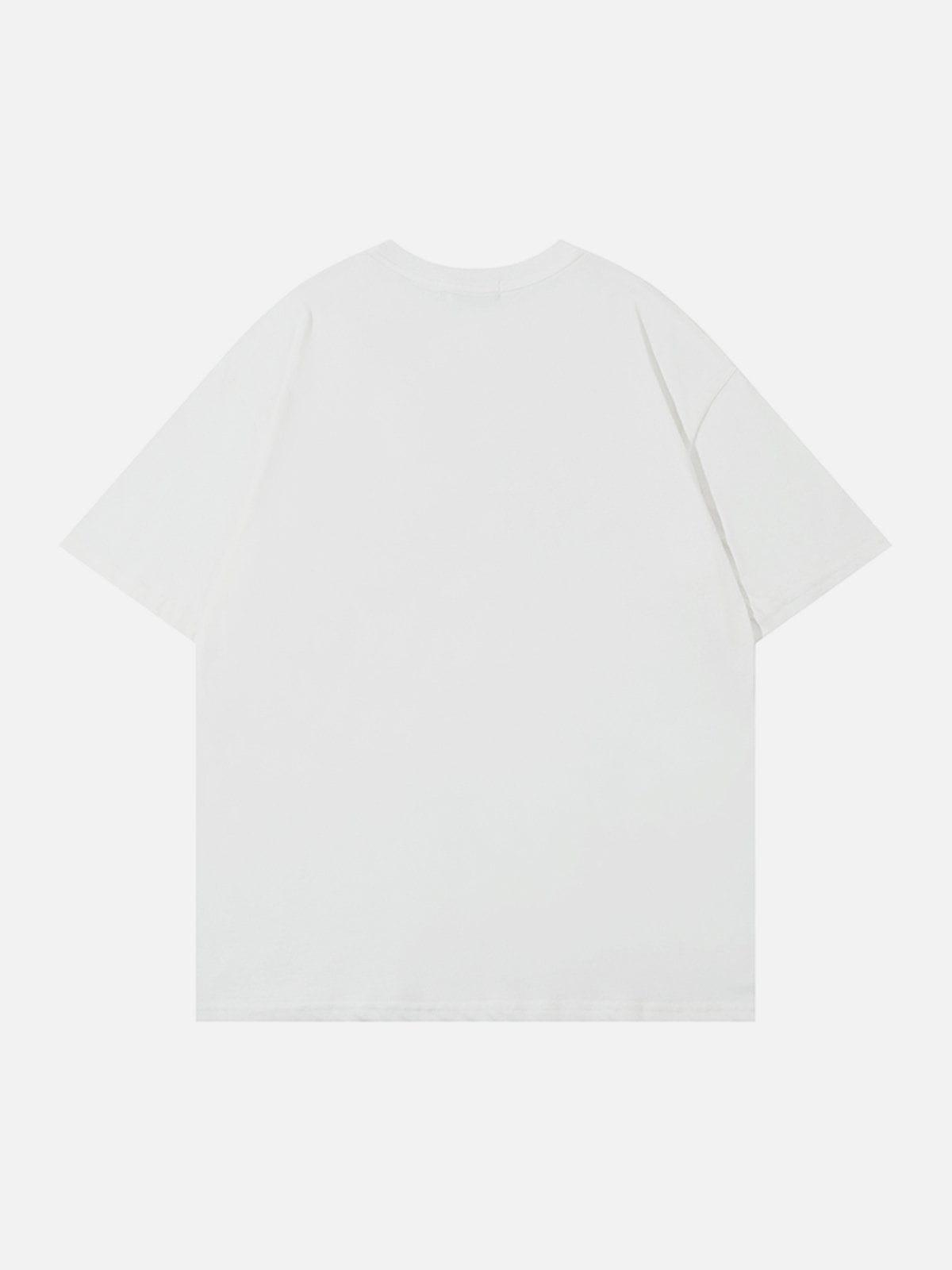 Sneakerland™ - Long Ears Rabbit Graphic Tee - tntwear1