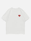 Sneakerland™ - Mosaic Heart Print Tee - tntwear1