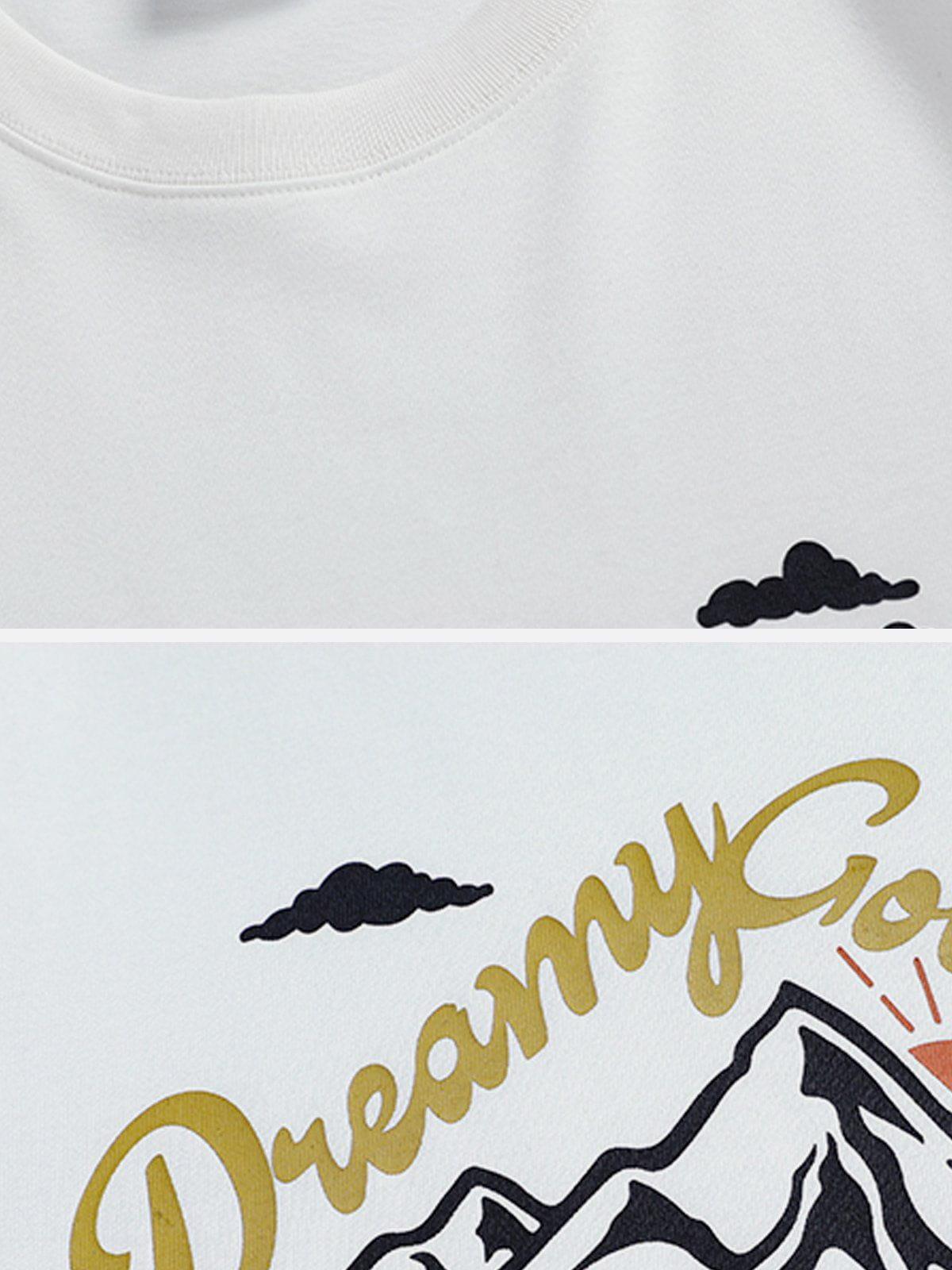 Sneakerland™ - Mountain Print Tee - tntwear1