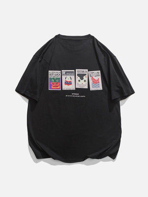 Sneakerland™ - Multiple Squares Print Tee - tntwear1