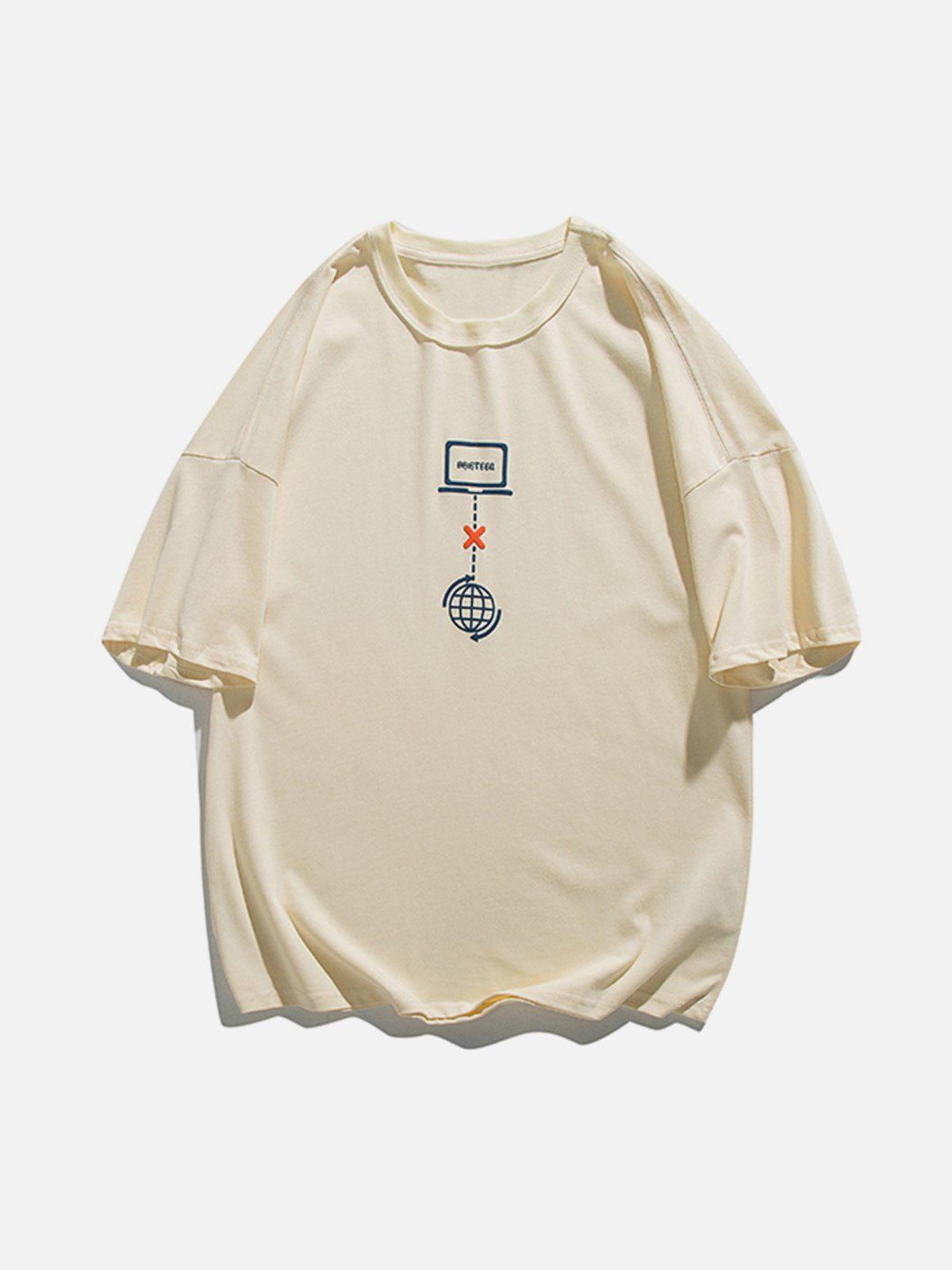 Sneakerland™ - Network Link Failed Print Tee - tntwear1