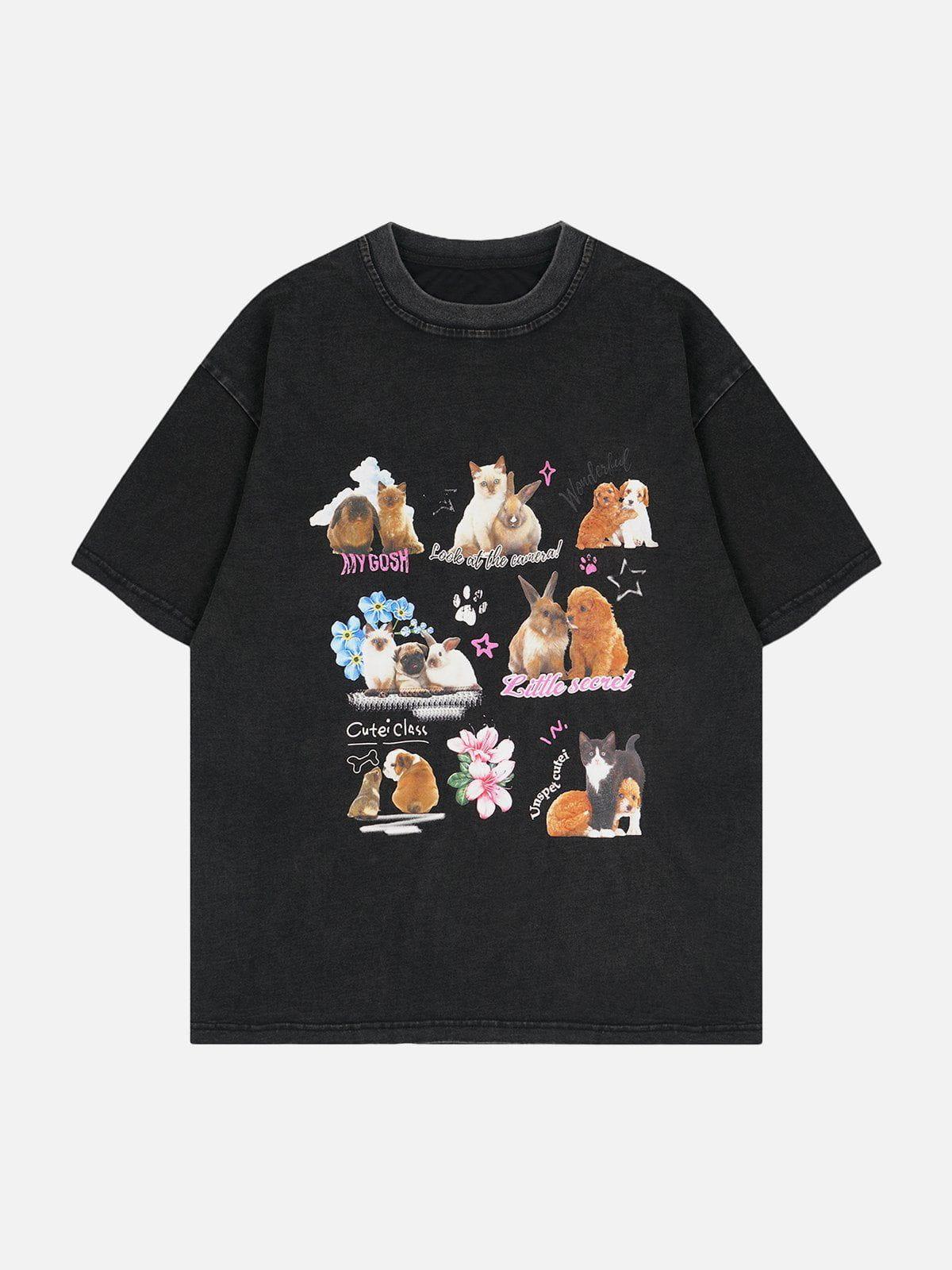 Sneakerland™ - Pets Print Tee - tntwear1