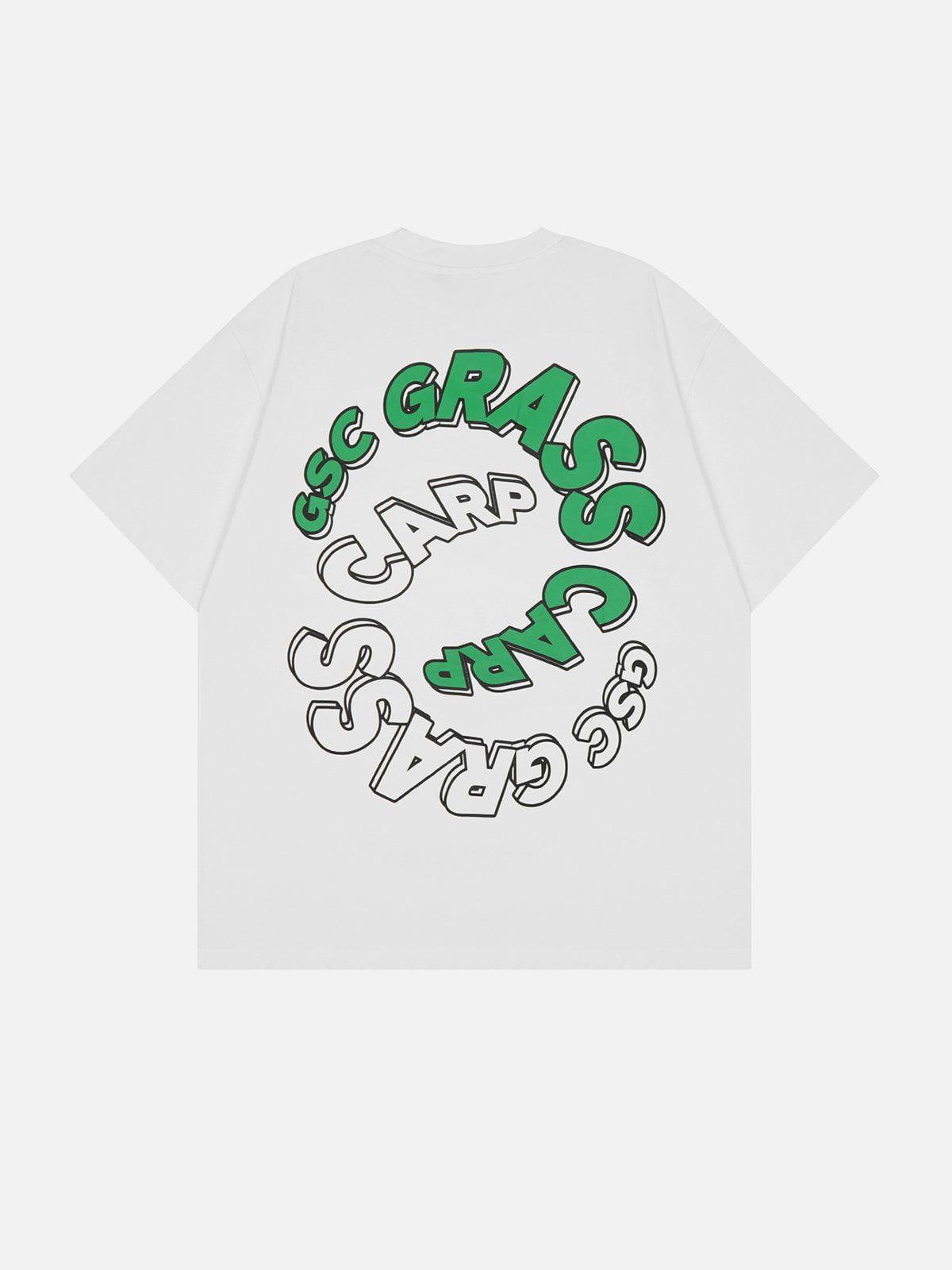 Sneakerland™ - Plastisol Printing Letter Tee - tntwear1