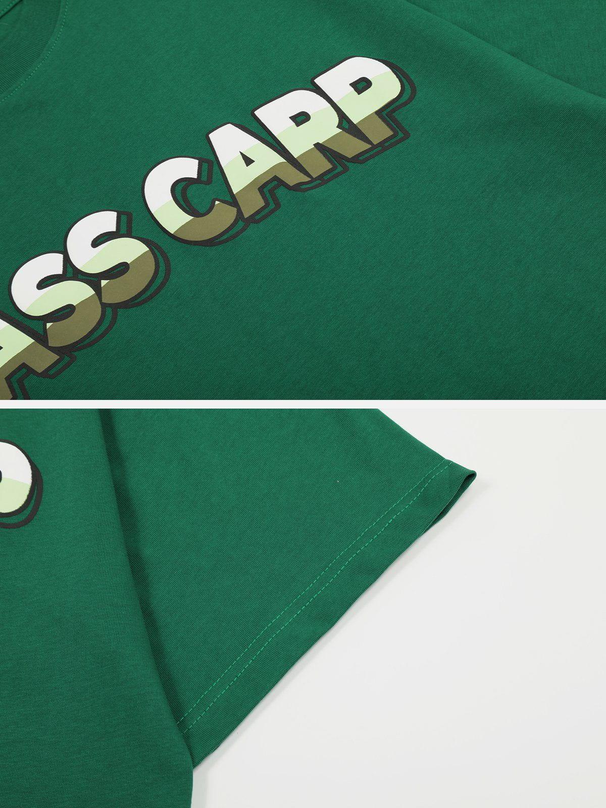 Sneakerland™ - Plastisol Printing Letter Tee - tntwear1