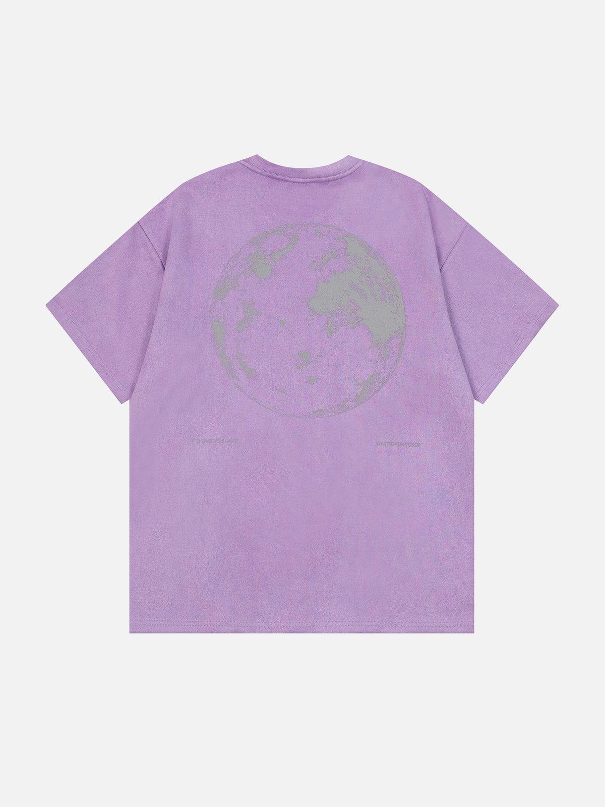 Sneakerland™ - Plastisol Printing Shadow Moon Tee - tntwear1