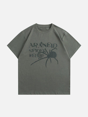 Sneakerland™ - Plastisol Printing Spider Element Tee - tntwear1