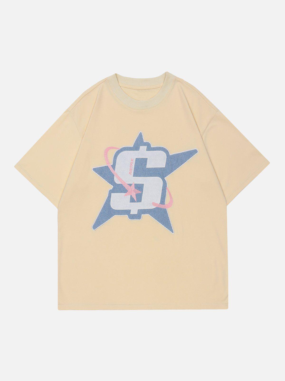 Sneakerland™ - Plastisol Printing Star Tee - tntwear1