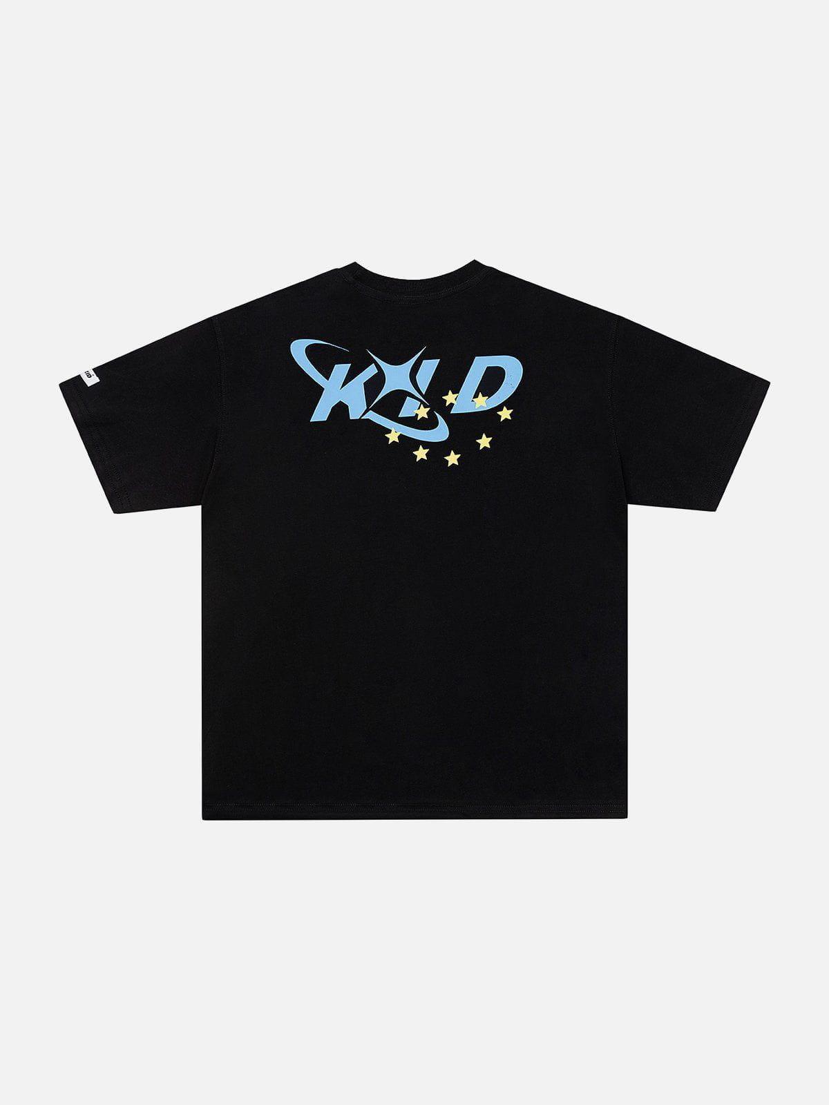 Sneakerland™ - Plastisol Printing Star Tee - tntwear1