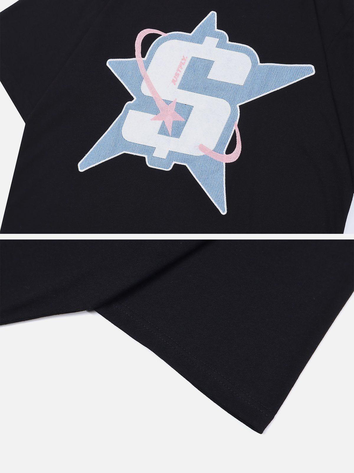 Sneakerland™ - Plastisol Printing Star Tee - tntwear1