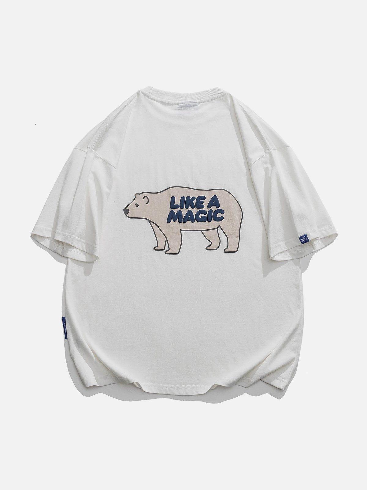 Sneakerland™ - Polar Bear Print Tee - tntwear1