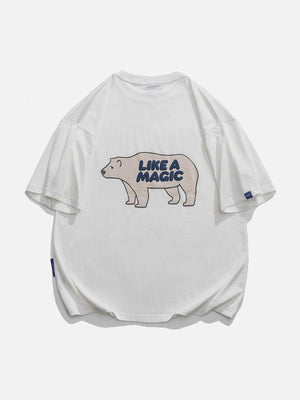 Sneakerland™ - Polar Bear Print Tee - tntwear1