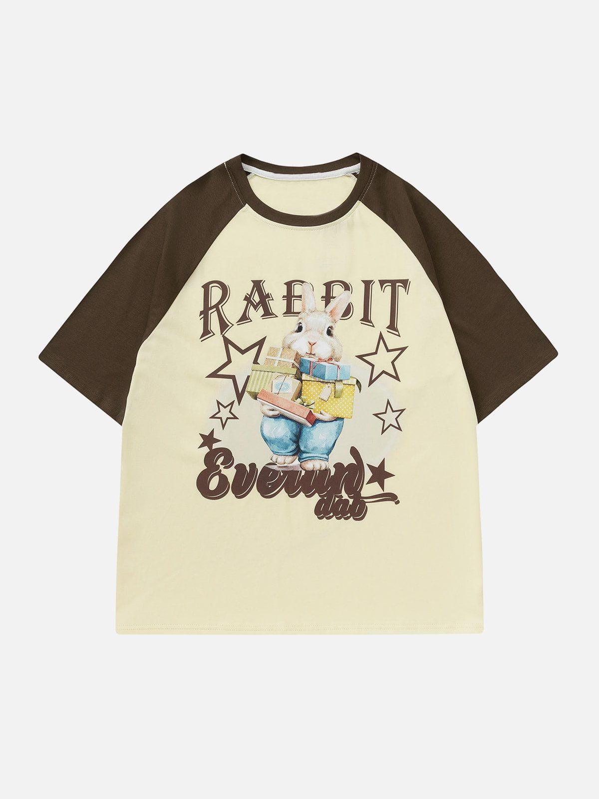 Sneakerland™ - Rabbit Element Patchwork Star Tee - tntwear1