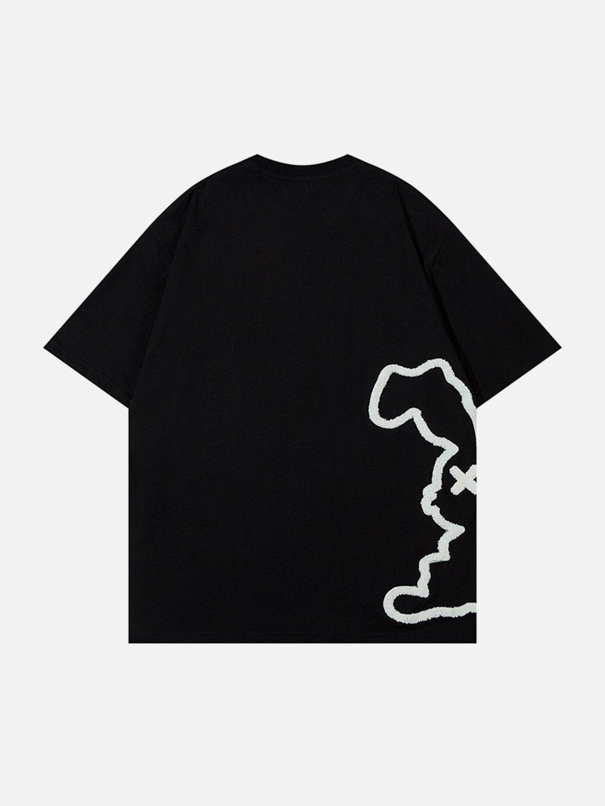 Sneakerland™ - Rabbit Embroidery Tee - tntwear1