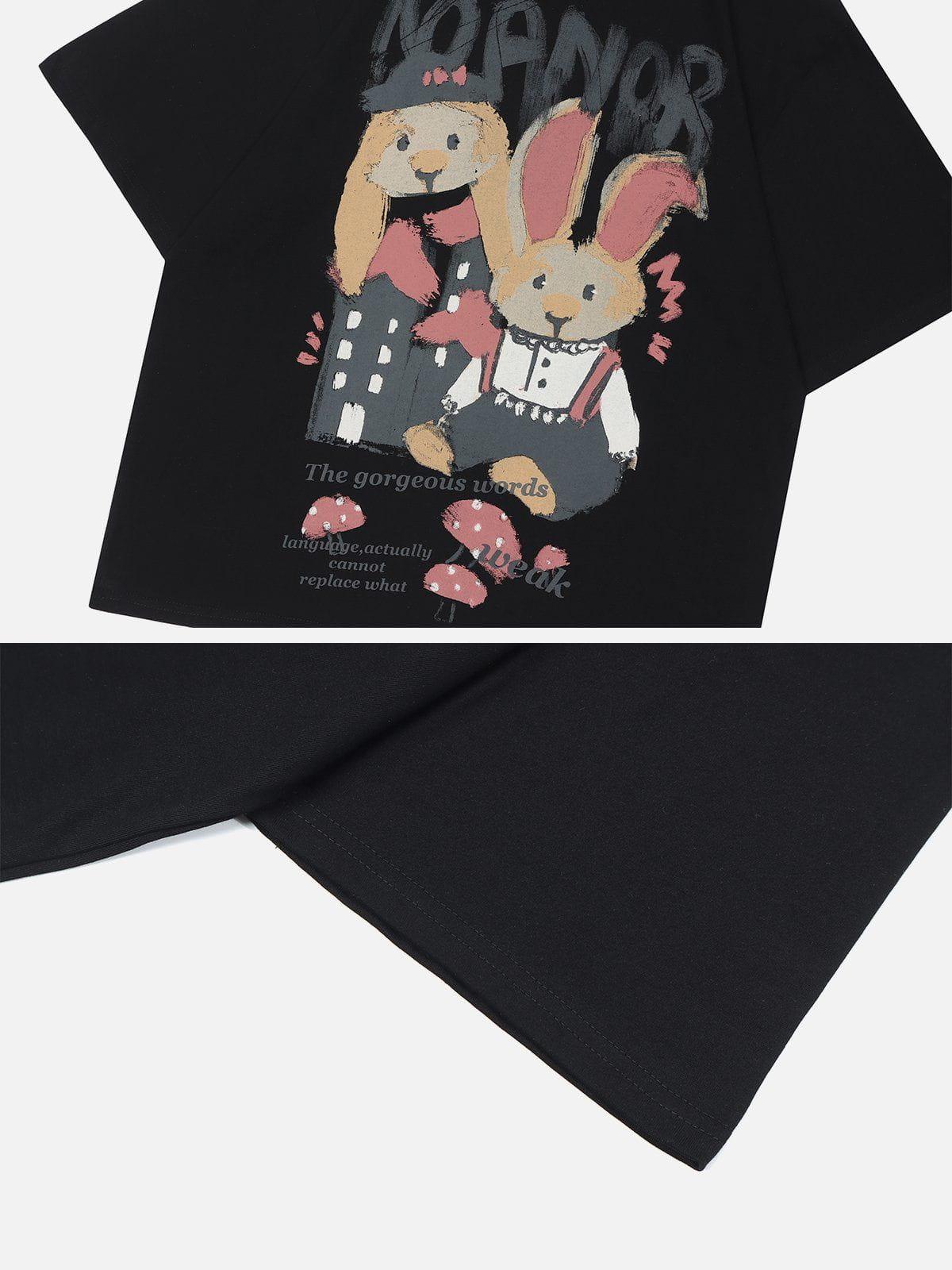 Sneakerland™ - Rabbit Print Tee - tntwear1