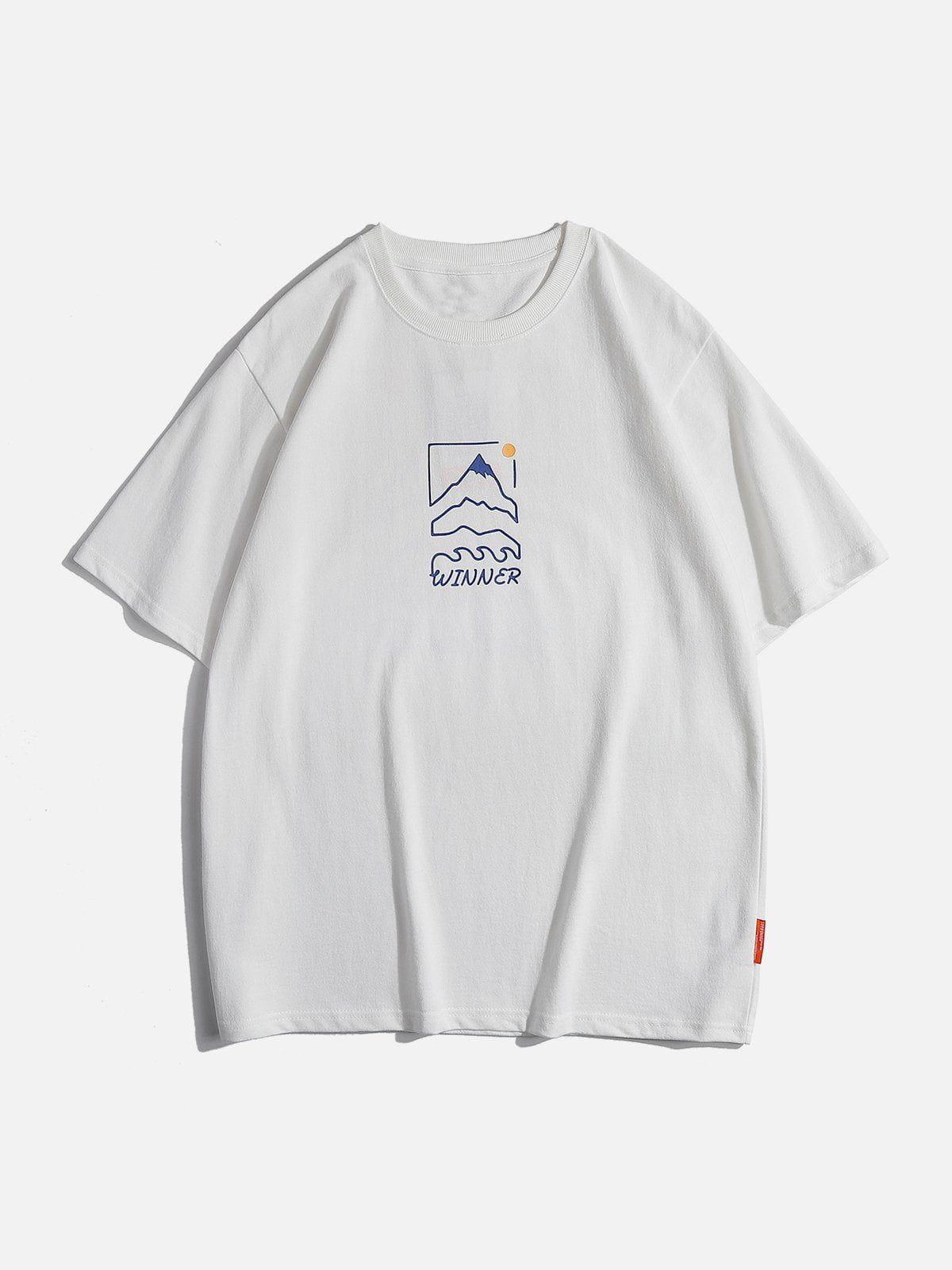 Sneakerland™ - Scenery Print Tee - tntwear1