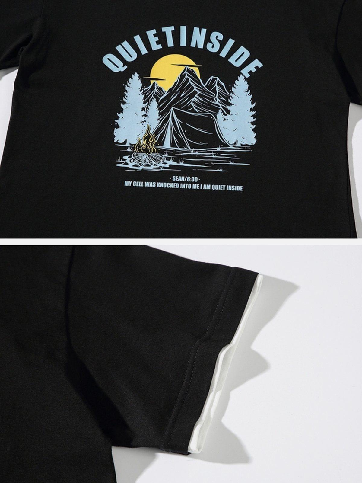 Sneakerland™ - Scenery Print Tee - tntwear1