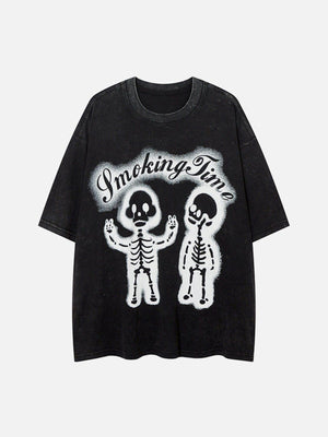 Sneakerland™ - Skeleton Print Tee - tntwear1