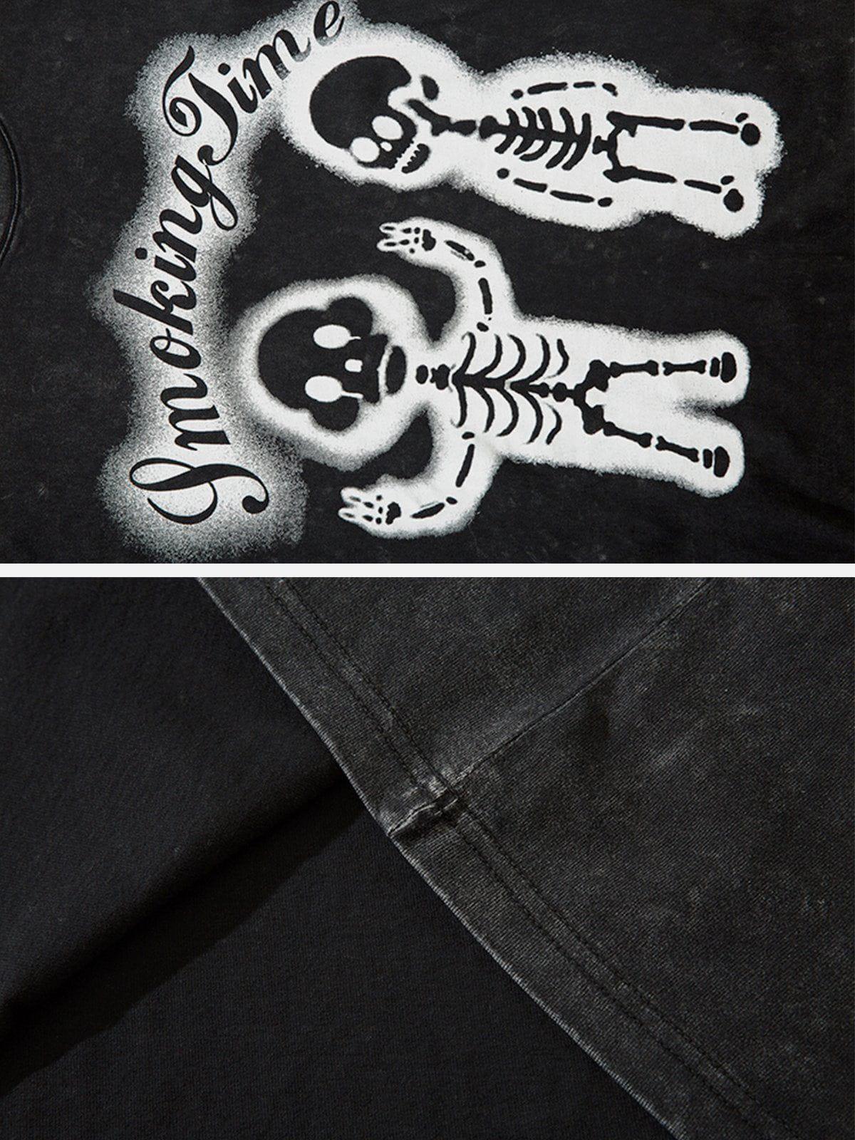 Sneakerland™ - Skeleton Print Tee - tntwear1