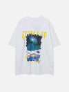 Sneakerland™ - Sky Letter Print Tee - tntwear1