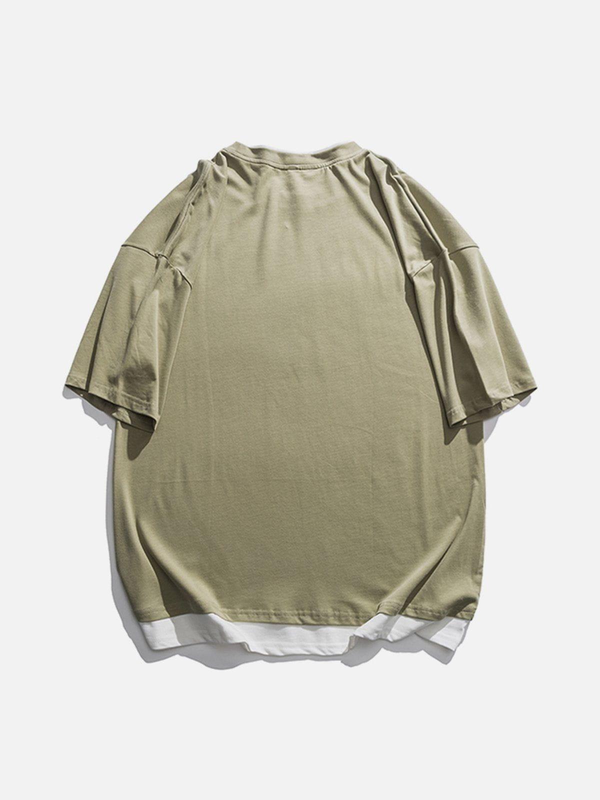 Sneakerland™ - Solid Essential Cotton Tee - tntwear1