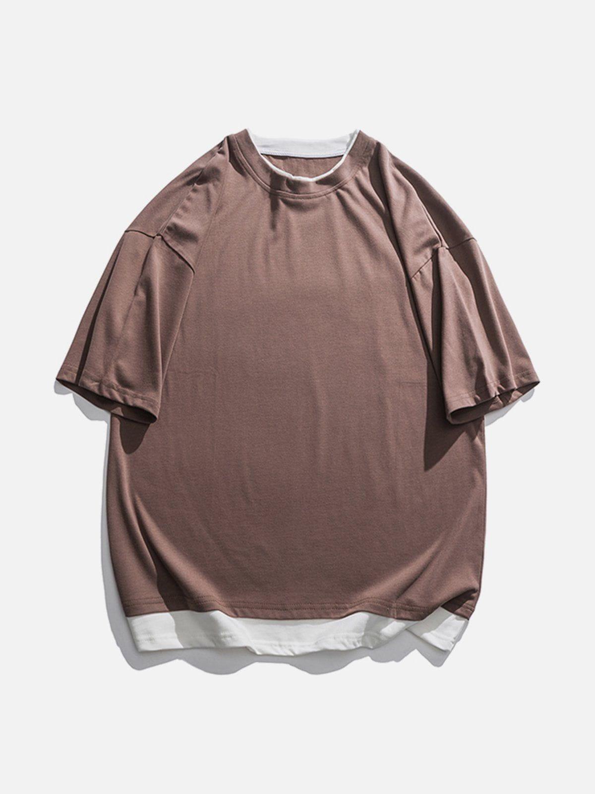 Sneakerland™ - Solid Essential Cotton Tee - tntwear1