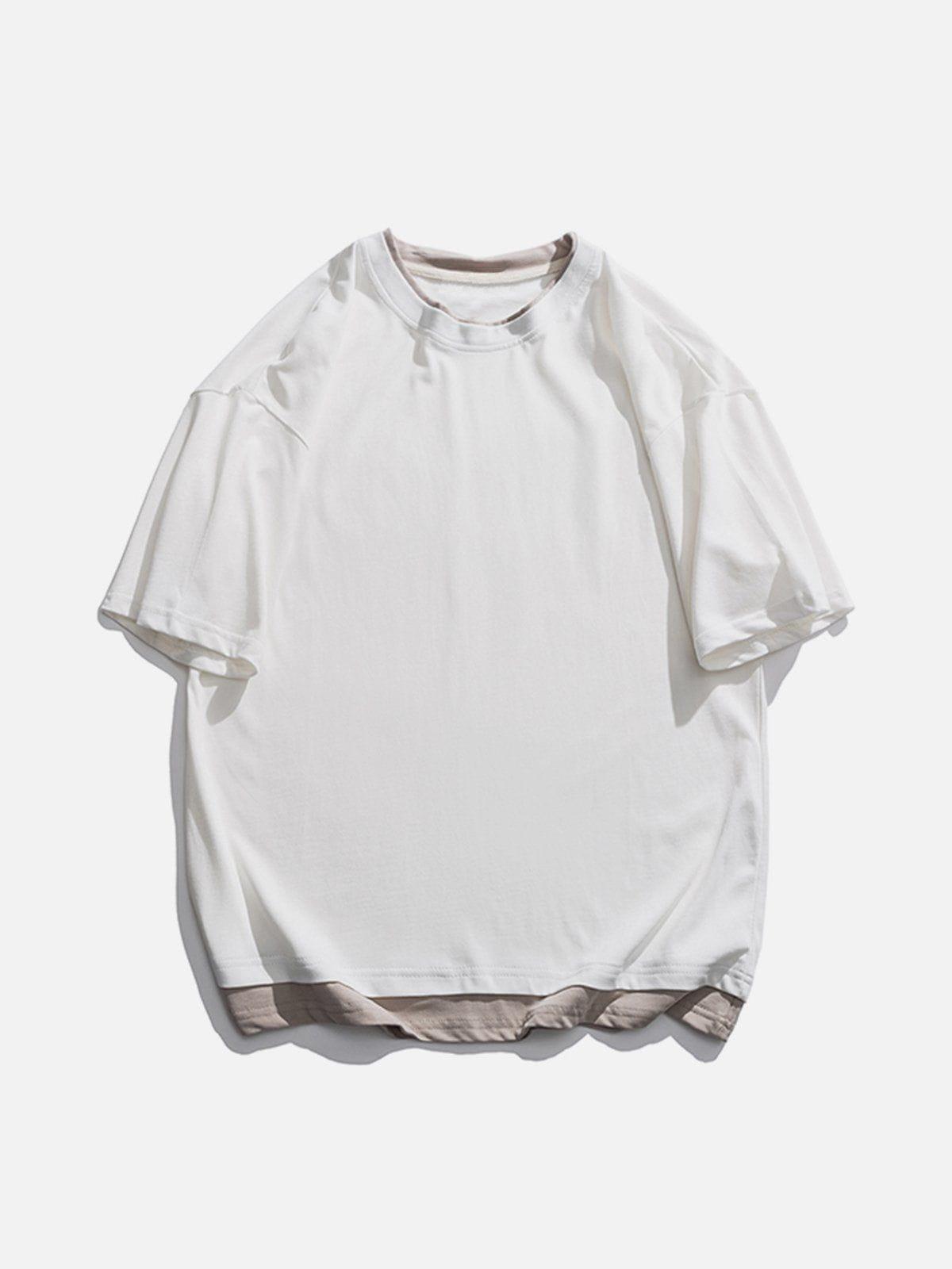 Sneakerland™ - Solid Essential Cotton Tee - tntwear1