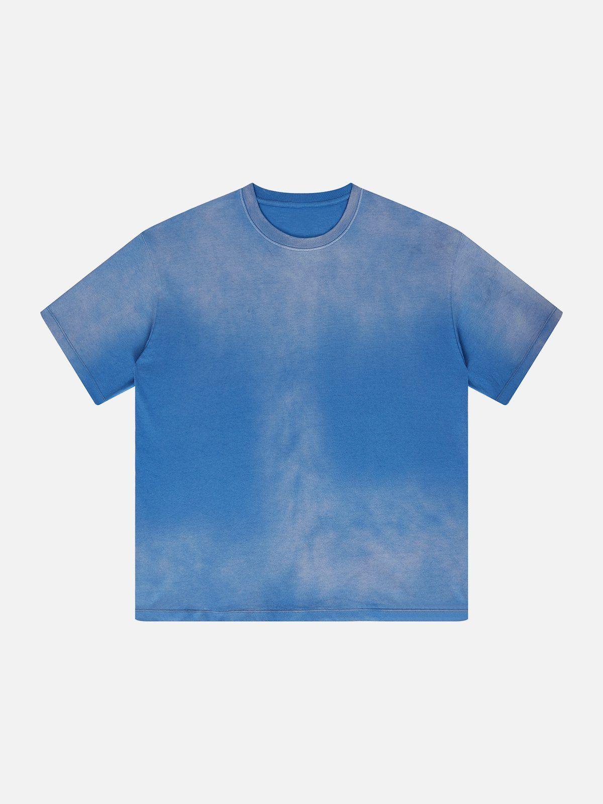 Sneakerland™ - Solid Washed Cotton Tee - tntwear1