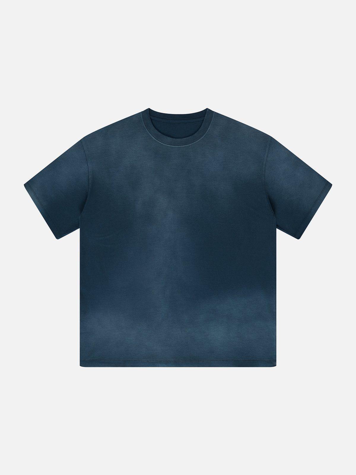 Sneakerland™ - Solid Washed Cotton Tee - tntwear1