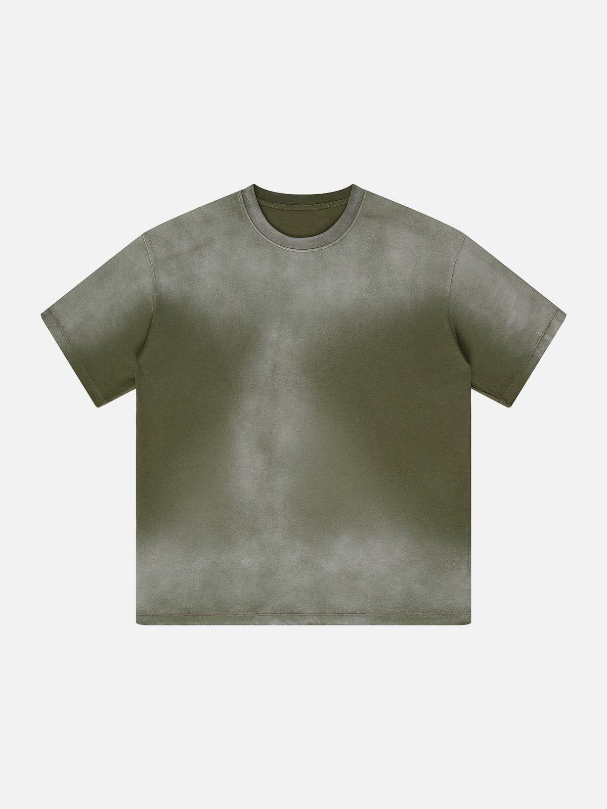 Sneakerland™ - Solid Washed Cotton Tee - tntwear1