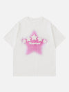 Sneakerland™ - Star Alphabet Print Tee - tntwear1