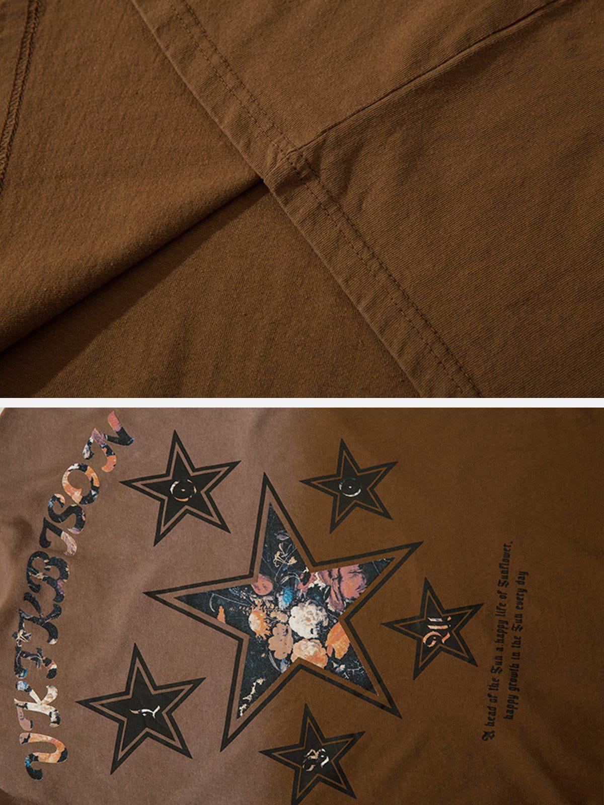 Sneakerland™ - Star Gradient Tee - tntwear1