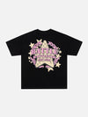 Sneakerland™ - Star Letter Foam Print Tee - tntwear1