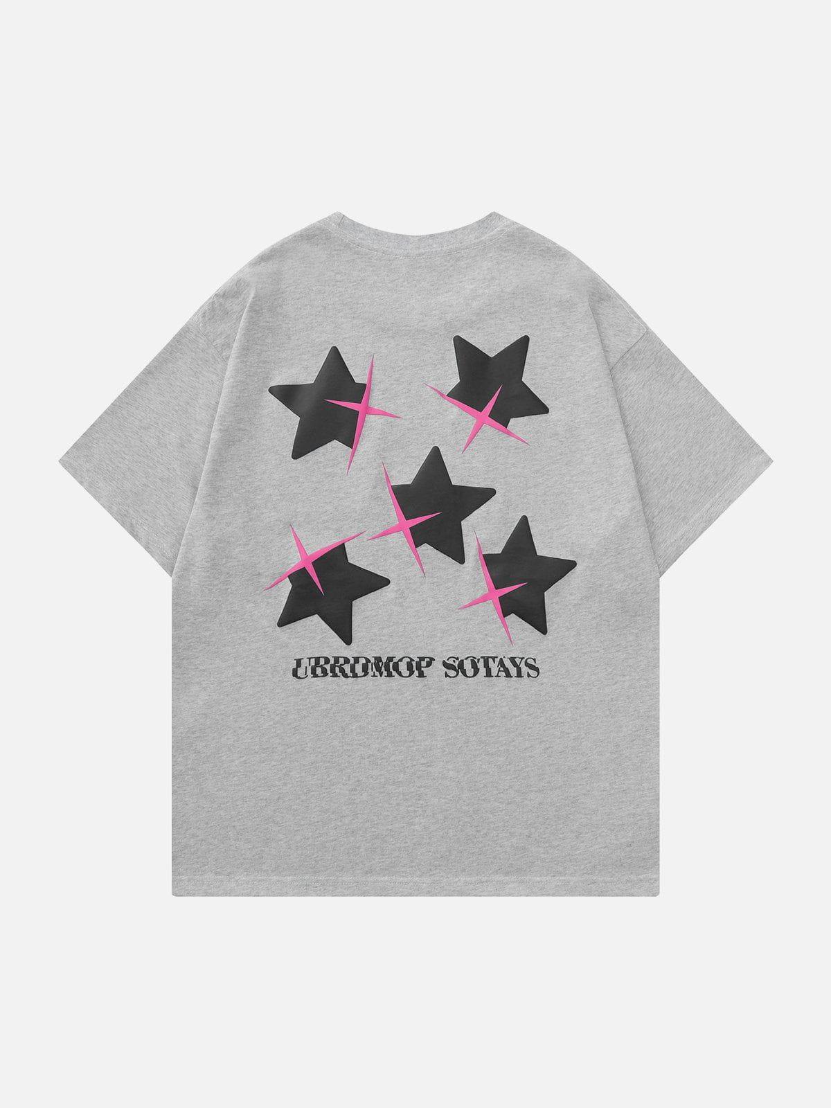 Sneakerland™ - Star Print Tee - tntwear1