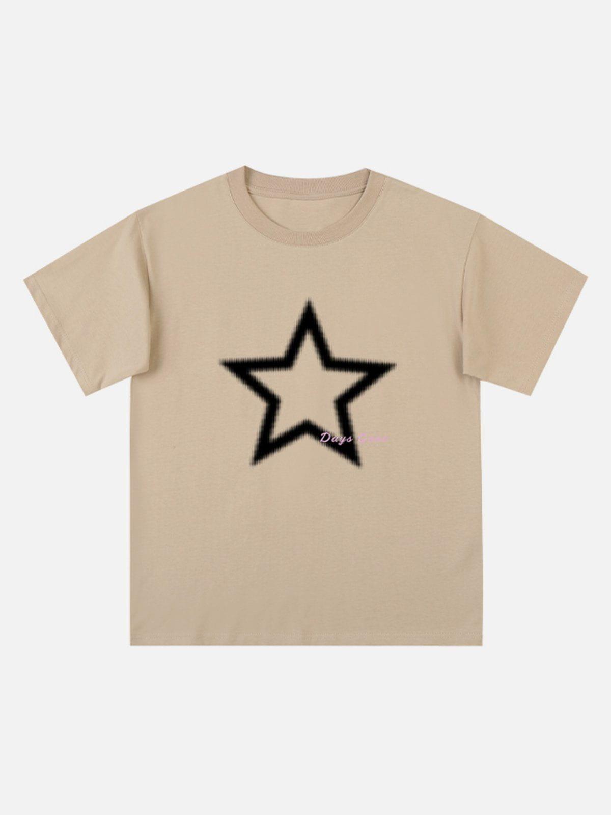 Sneakerland™ - Star Print Tee - tntwear1