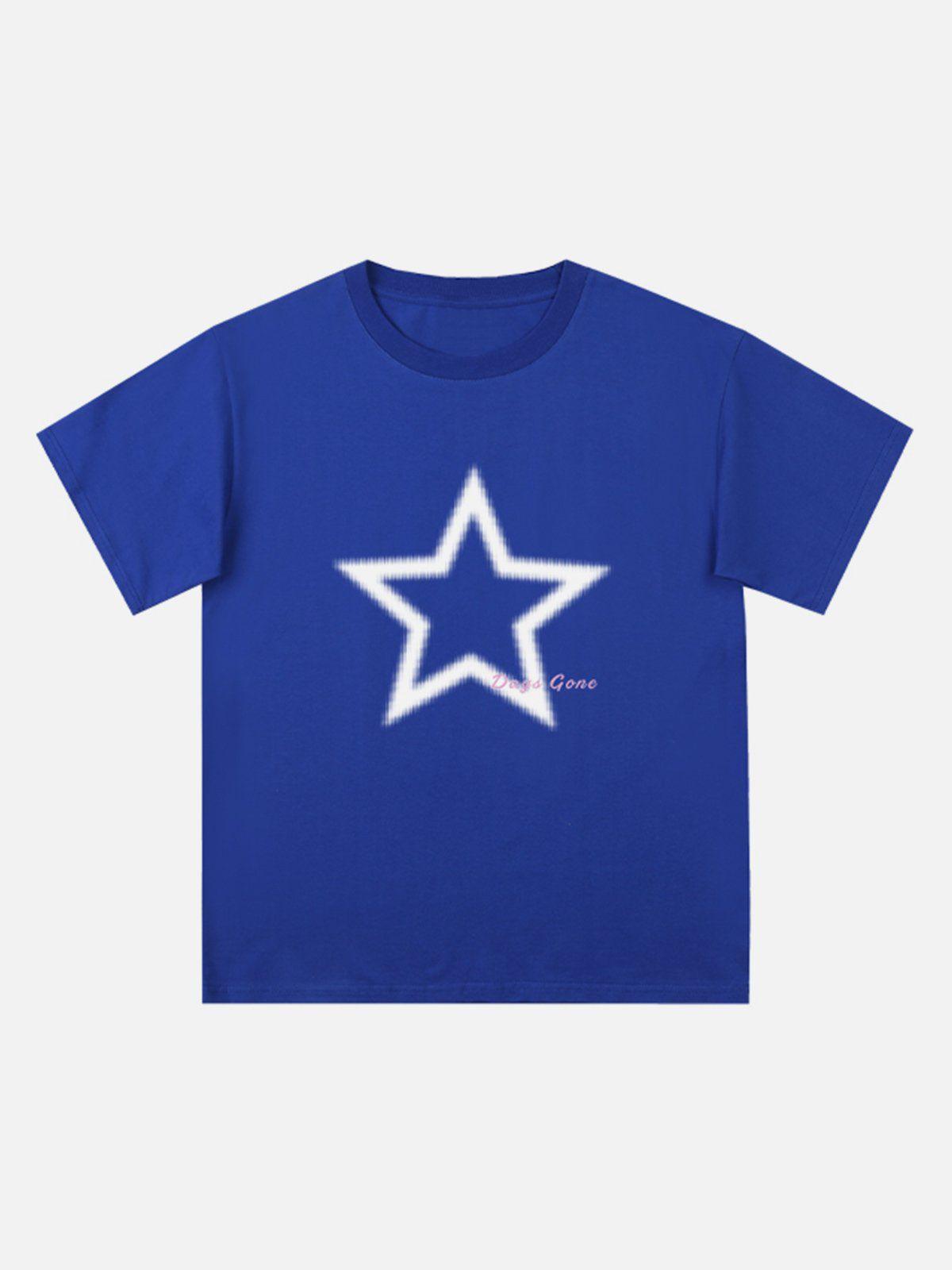 Sneakerland™ - Star Print Tee - tntwear1