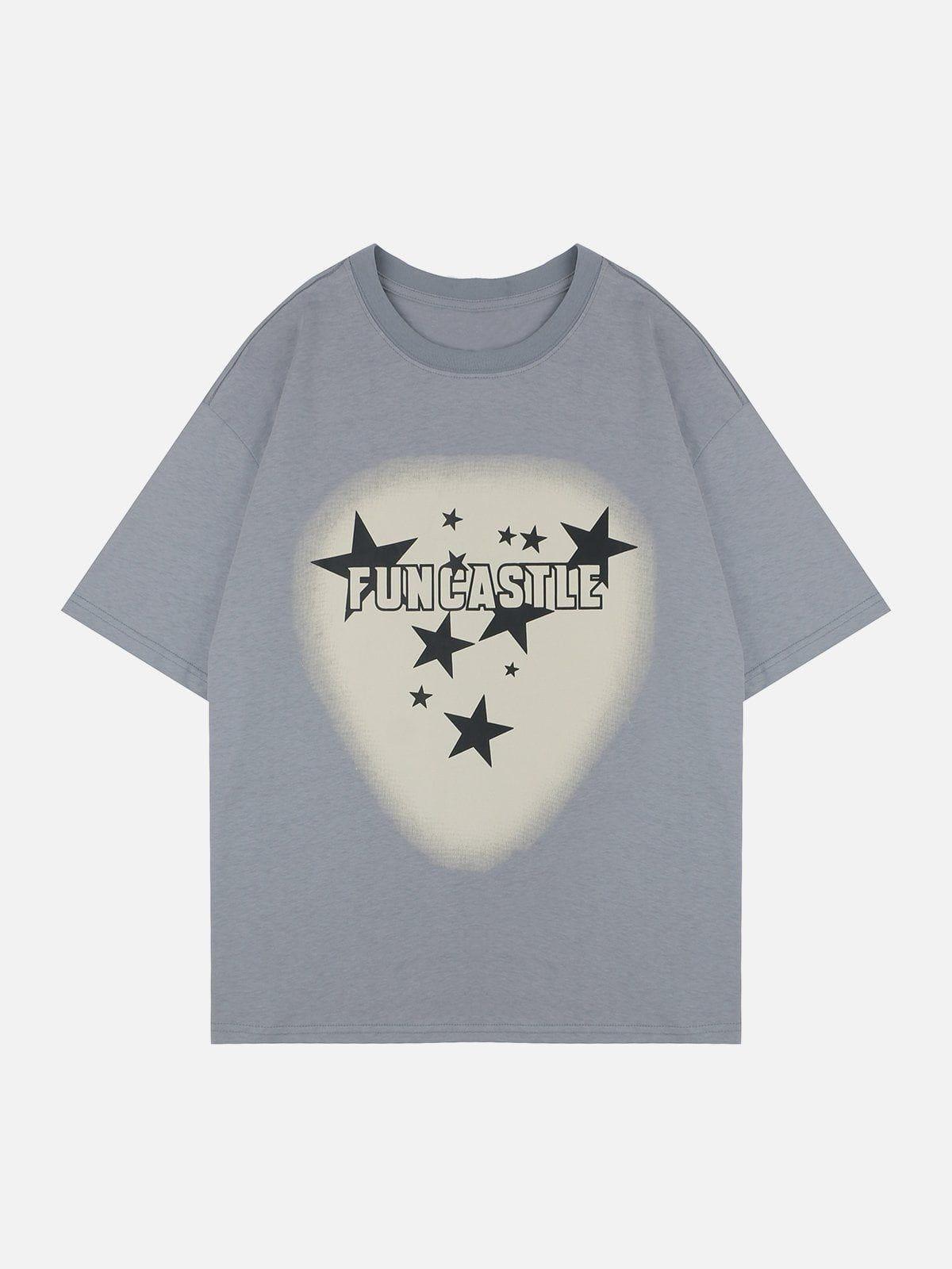 Sneakerland™ - Star Print Tee - tntwear1