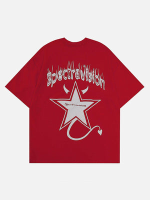 Sneakerland™ - Star Tail Graphic Tee - tntwear1